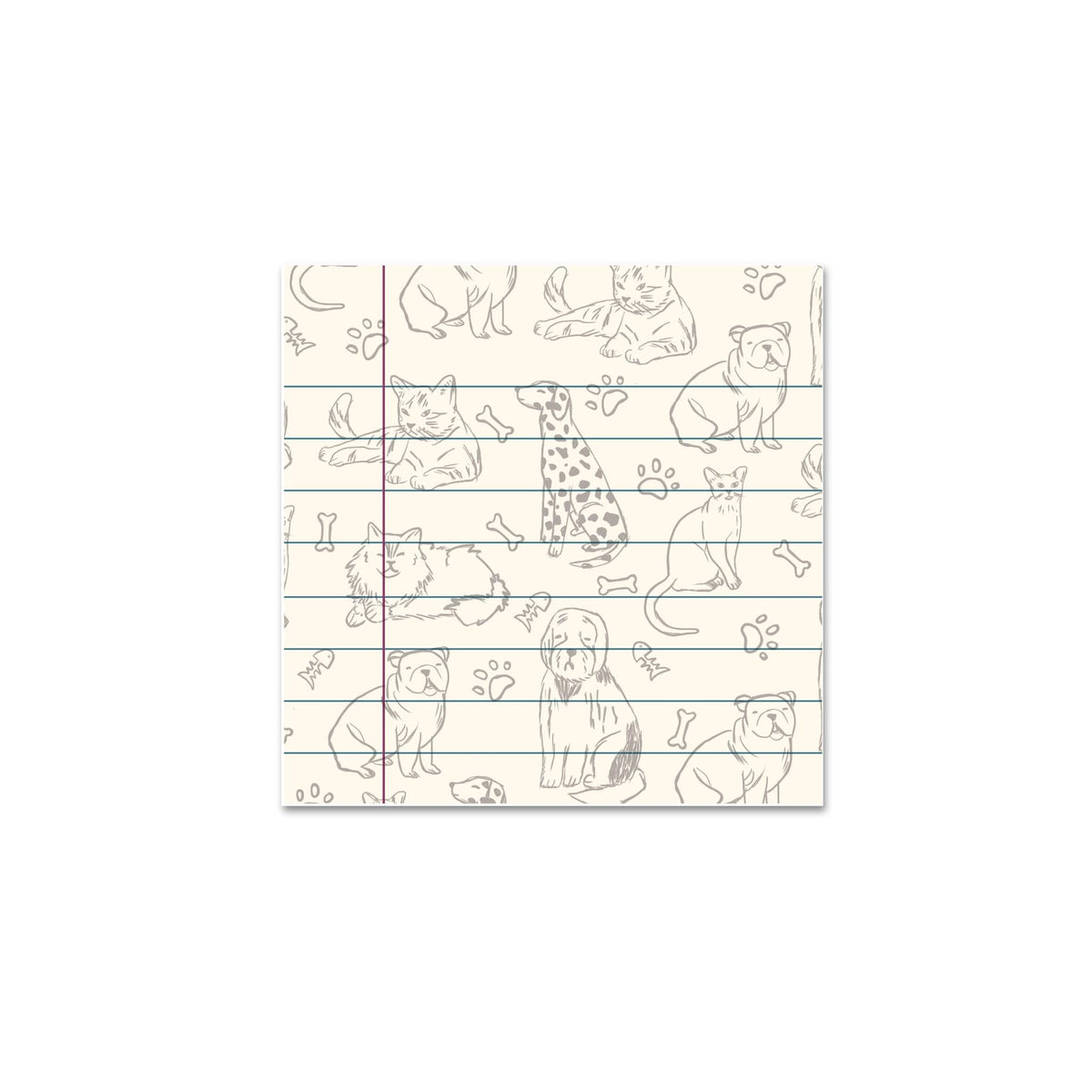 Cat & Dog Sticky Notes