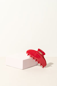 Royal Red Claw Clip