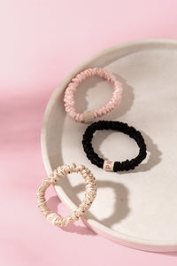 Slim Silk Scrunchie