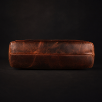 Classic Brown Leather Tote Bag