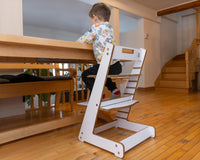 Chaise évolutive en bois pour enfants -Le Mini Evolue