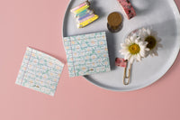 Green Daisies Sticky Notes