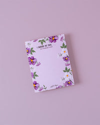 I Should Do This . . . But Probably Won't- Notepad
