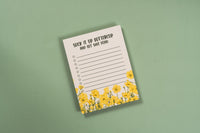 Suck It Up Buttercup Notepad