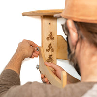 Support mural ajustable pour vélo