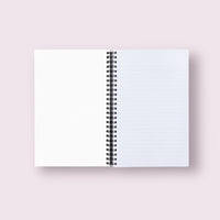 Purple Fields Notebook