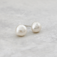 Boucles d'oreilles Perles Baroques en argent sterling
