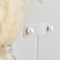 Boucles d'oreilles Perles Baroques en argent sterling