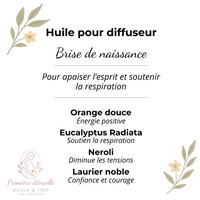 Huile pour diffuseur - Brise de naissance