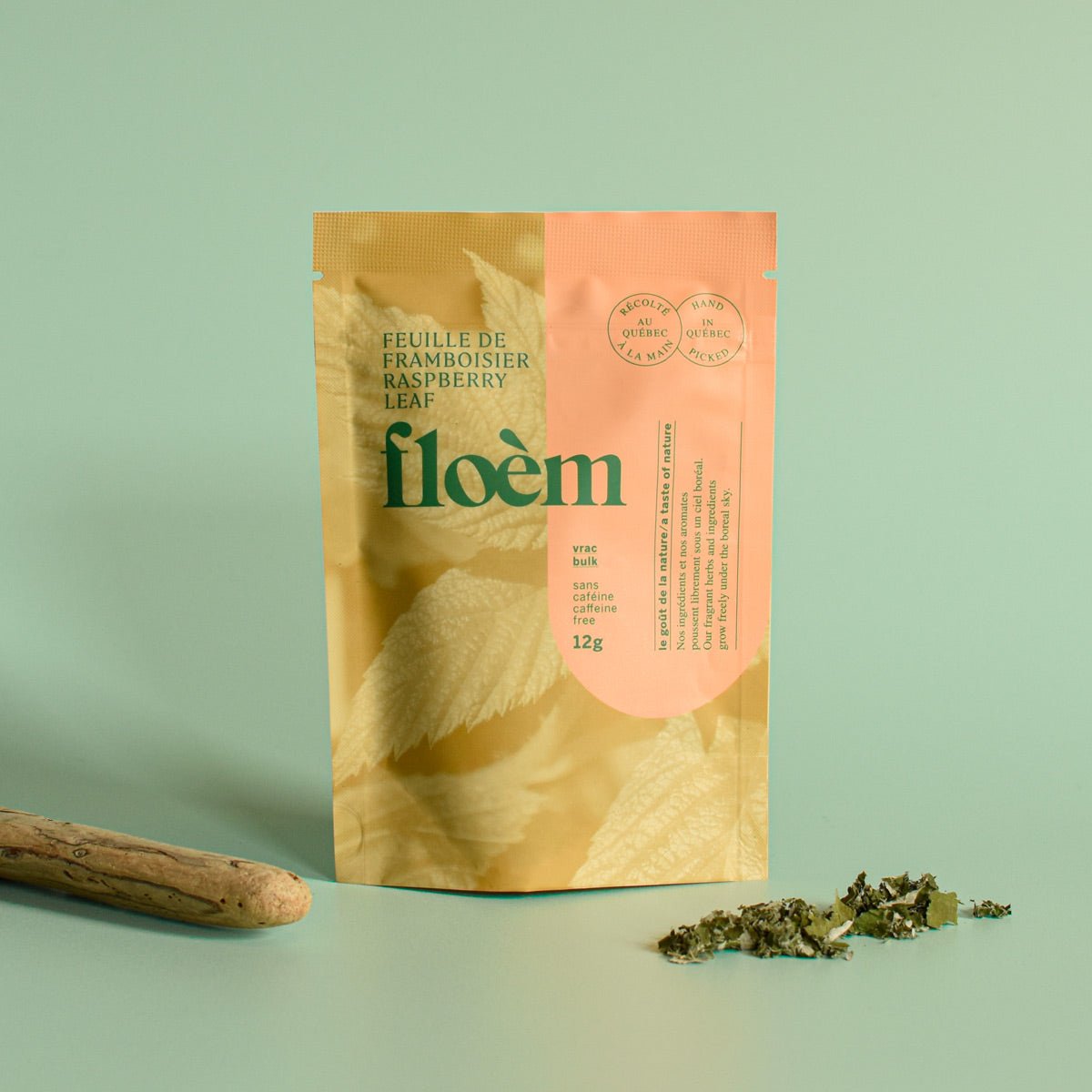 Framboisier | Feuille entière séchée (Rubus idaeus)