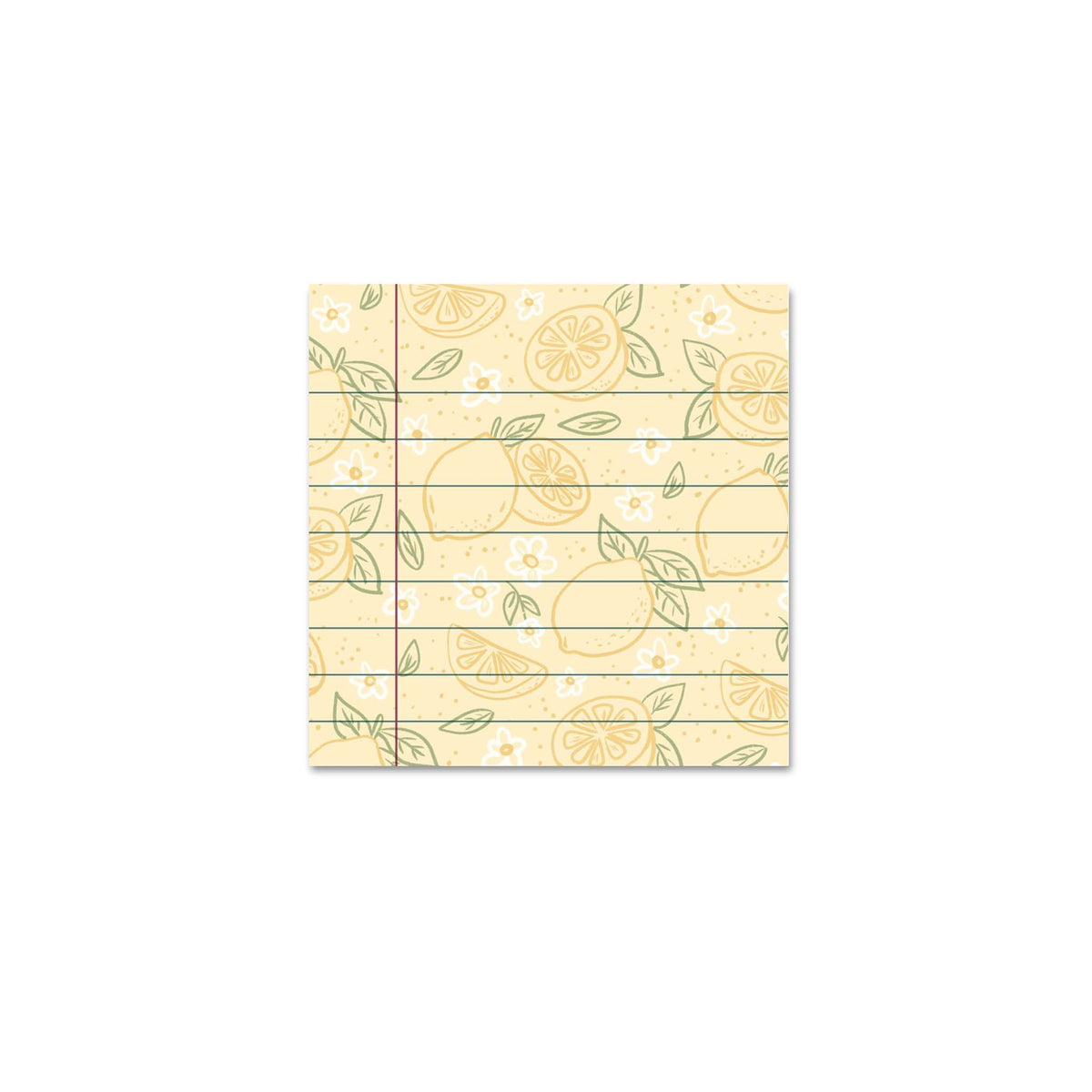 Yellow Lemon Sticky Notes