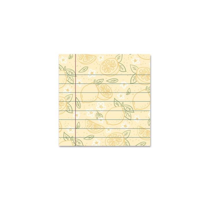 Yellow Lemon Sticky Notes