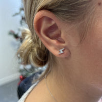 Boucles d'oreilles Orage en argent sterling