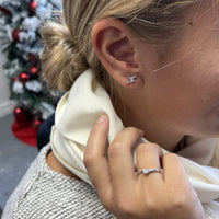 Boucles d'oreilles Orage en argent sterling