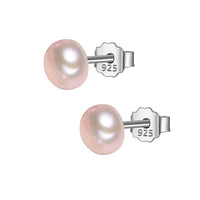 Boucles d'oreilles Perles Baroques en argent sterling