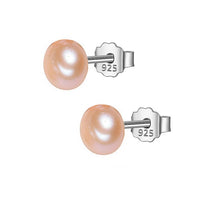 Boucles d'oreilles Perles Baroques en argent sterling