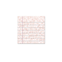 Pink Floral Sticky Notes